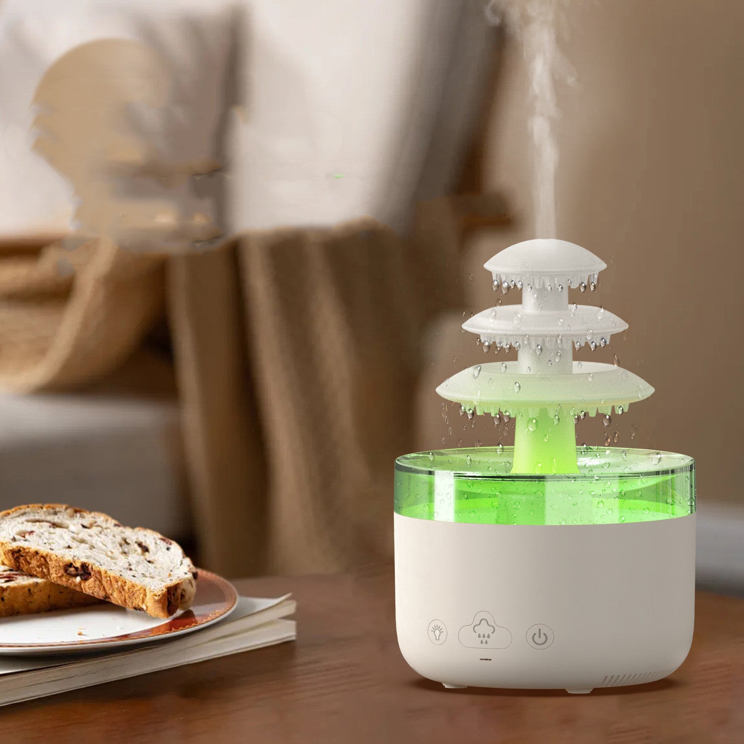 New Cloud Rain Air Humidifier Essential Oil Aromatherapy Diffuser